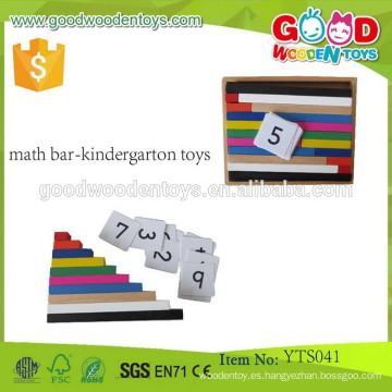 Preescolar Matemáticas de madera Material de aprendizaje Matemáticas Bar- Kindergarton Juguetes